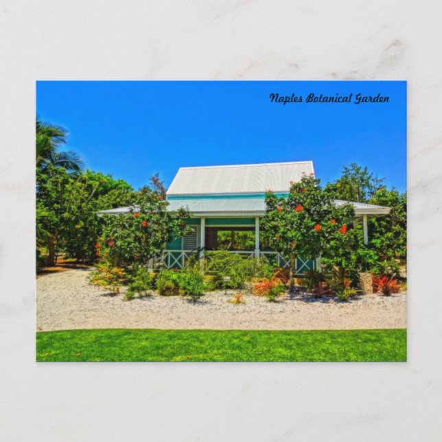 Naples Florida Botanical Garden - Caribbean Garden Postcard (Front)