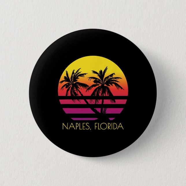 Naples Florida  Button (Front)