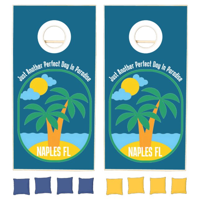 Naples Florida Cornhole Set (Set)