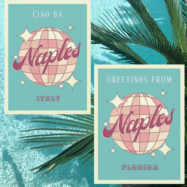 Naples Florida disco Retro Vintage Postcard (Creator Uploaded)