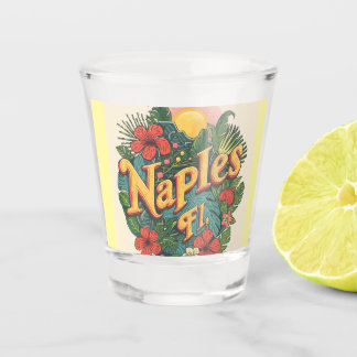 Naples florida dreaming  shot glass
