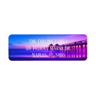 Naples Florida Return Address Labels