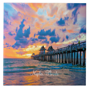Naples, Florida scenic Ceramic Tile