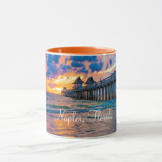 Naples, Florida scenic landscape Mug (Center)