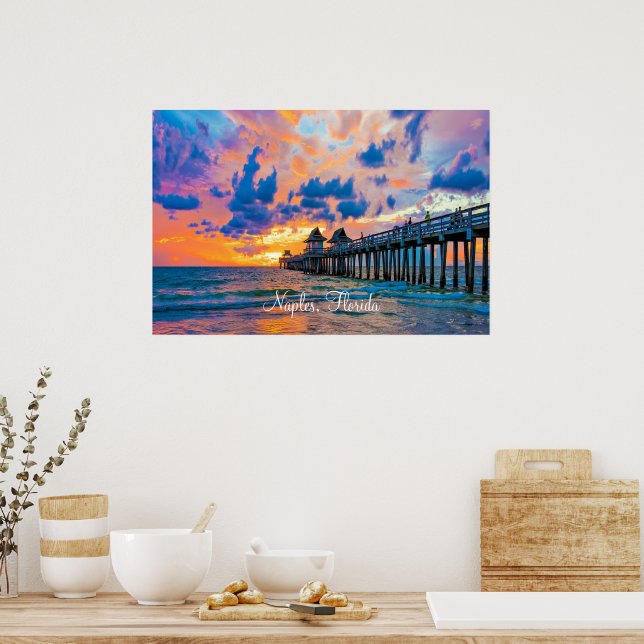 Naples, Florida scenic photograph, Poster (Kitchen)