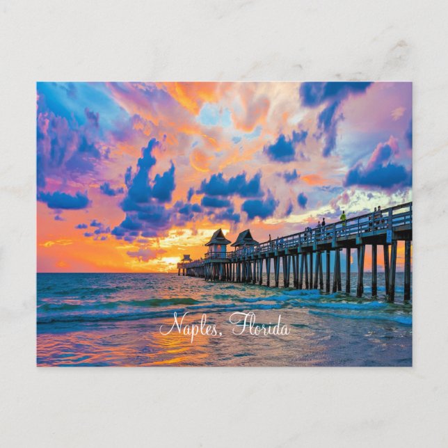 Naples, Florida scenic Postcard (Front)