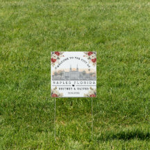 Naples Florida Skyline – Custom Wedding favor