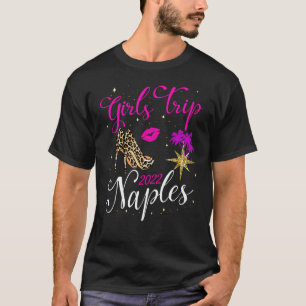 Naples Girls Trip Florida 2022 Sunglasses Summer V T-Shirt