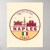 Naples - Italy Poster | Zazzle