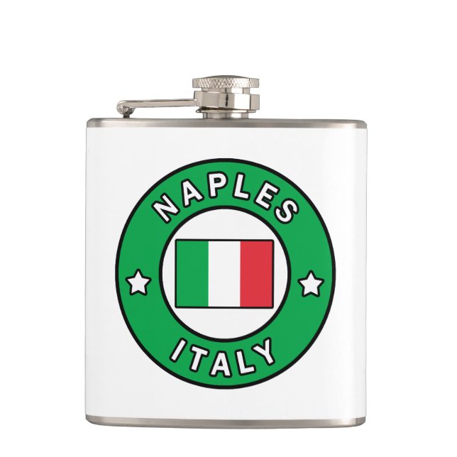 Naples Italy Flask (Front)