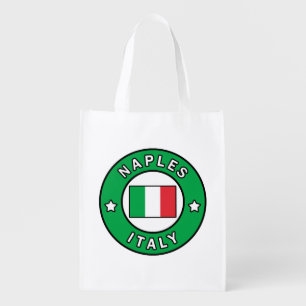 Naples Italy Grocery Bag