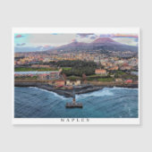 Naples Italy Magnetic Card (Front)