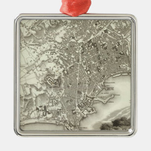 Naples, Italy Metal Ornament