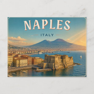 Naples Italy Postcard