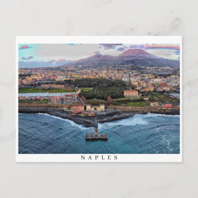 Naples Italy Postcard (Front)