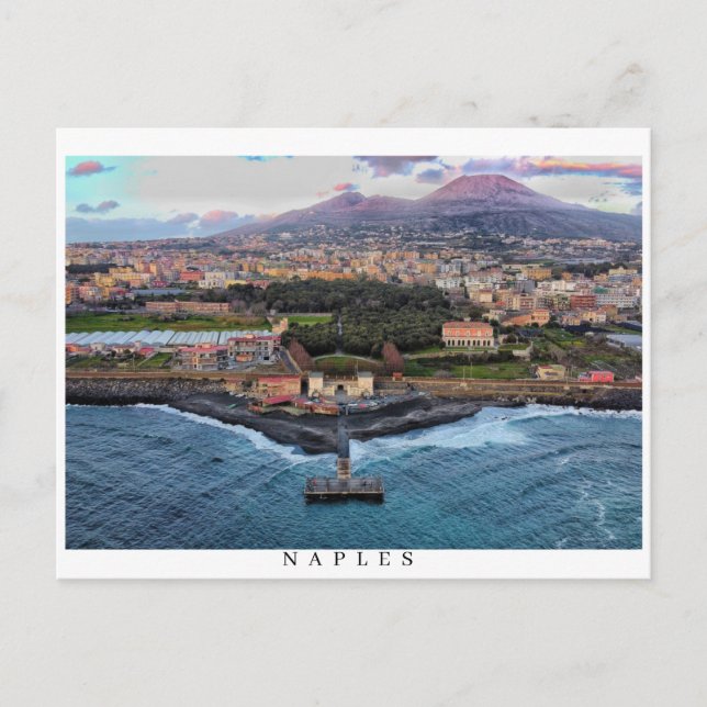Naples Italy Postcard (Front)