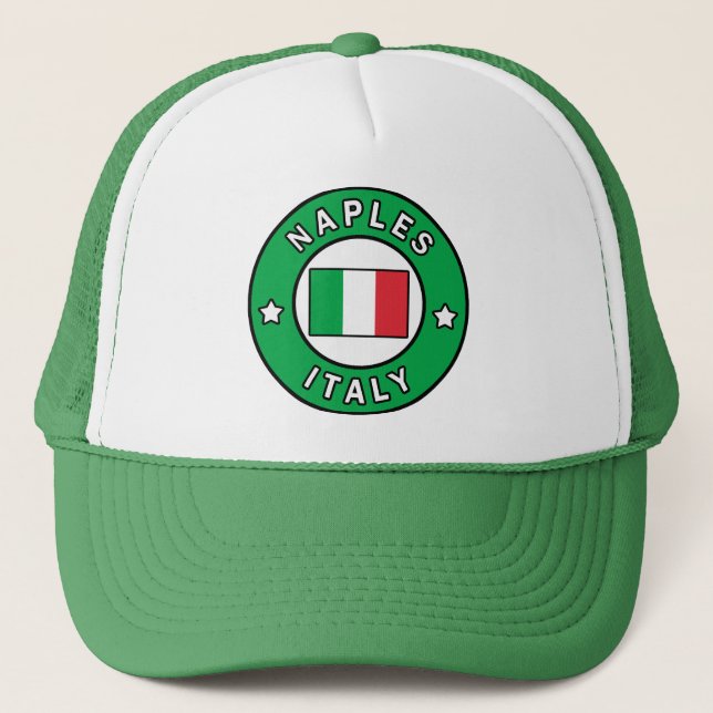 Naples Italy Trucker Hat (Front)