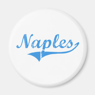 Naples Maine Classic Design Magnet