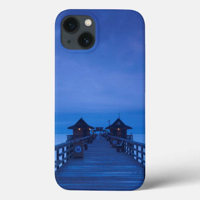 Naples Pier, dawn Case-Mate iPhone Case (Back)