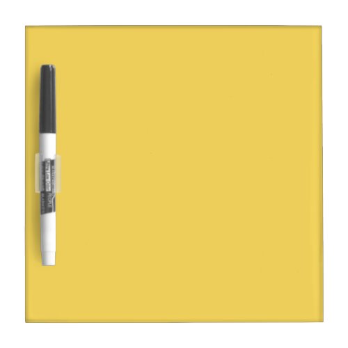 Naples Yellow Solid Color Dry Erase Board