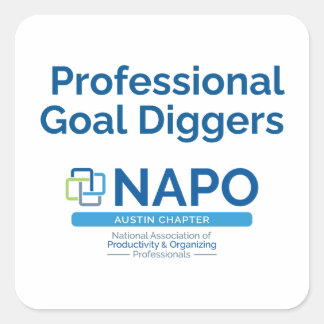 NAPO Austin Professional Goal Diggers sticker