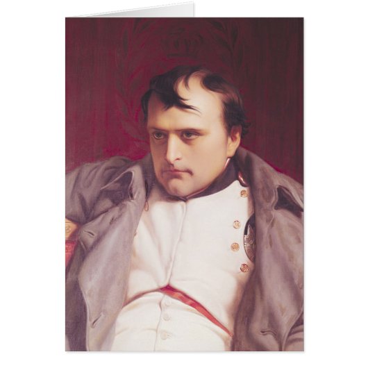 Napoleon after his Abdication Cards (Front)