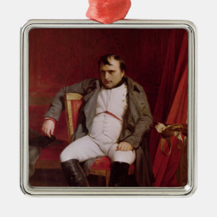 Napoleon after his Abdication Metal Ornament