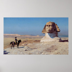 Napoleon at the Sphinx Poster