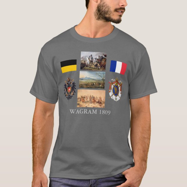 Napoleon at Wagram T-Shirt (Front)