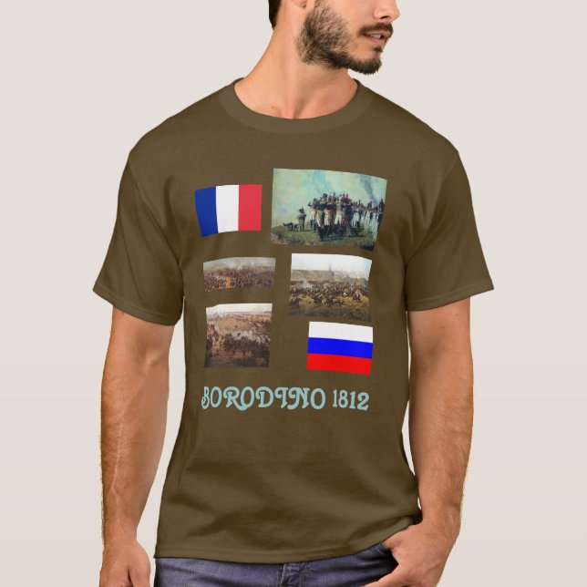 Napoleon Battle of Borodino T-Shirt (Front)