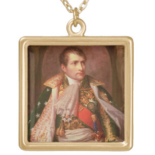 Napoleon Bonaparte (1769-1821), as King of Italy, Gold Plated Necklace