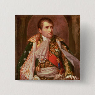 Napoleon Bonaparte (1769-1821), as King of Italy, Pinback Button