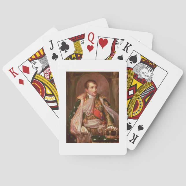 Napoleon Bonaparte (1769-1821), as King of Italy, Poker Cards (Back)