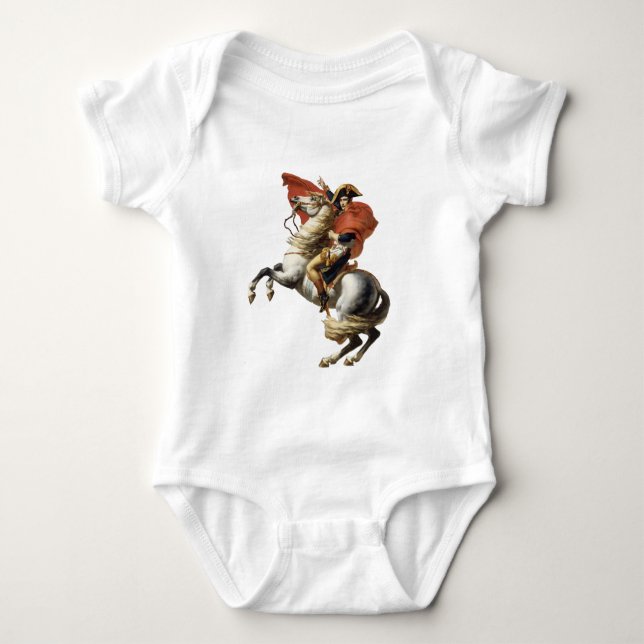 Napoleon Bonaparte  1800 Baby Bodysuit (Front)