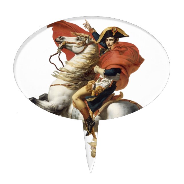 Napoleon Bonaparte  1800 Cake Topper (Front)