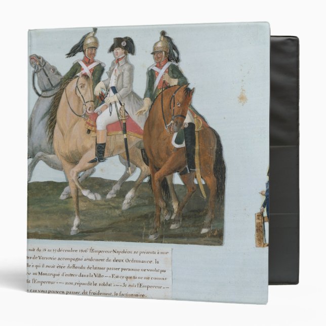 Napoleon Bonaparte  and the Varsovian Sentry Binder (Front/Inside)