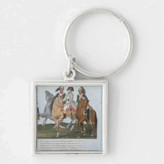 Napoleon Bonaparte  and the Varsovian Sentry Keychain (Front)