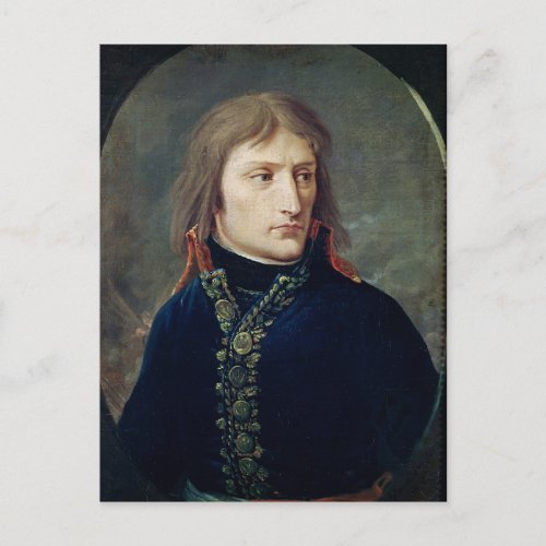 Napoleon Bonaparte  as General_in_Chief Postcard