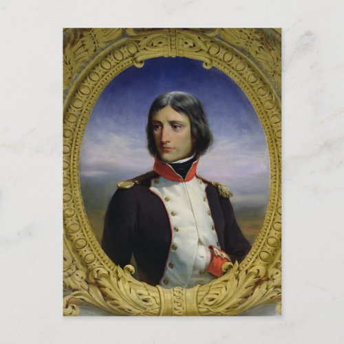 Napoleon Bonaparte as Lieutenant Colonel Postcard