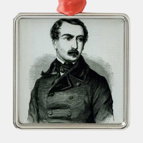 Napoleon Bonaparte as Representative of People Metal Ornament