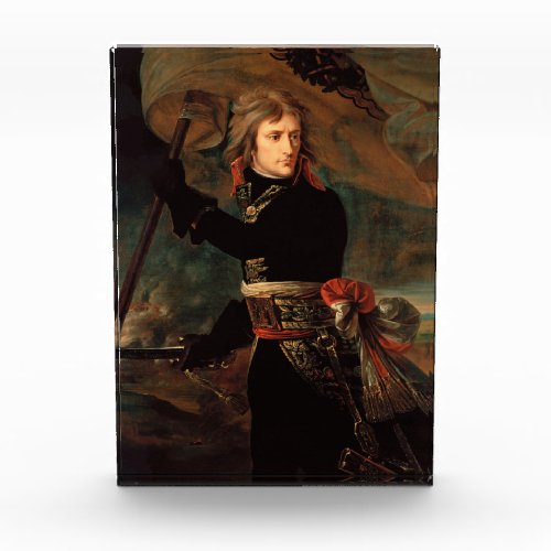 Napoleon Bonaparte at Bridge in Battle of Arcole Acrylic Award