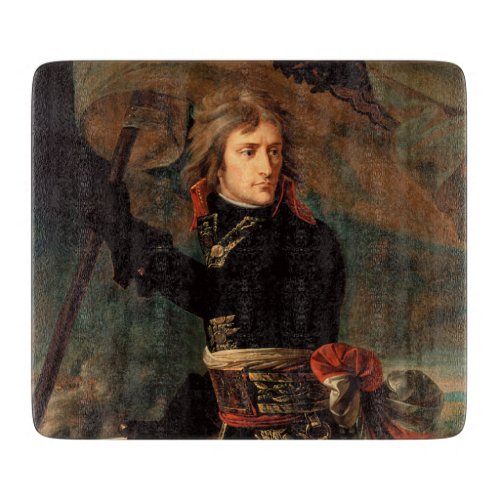 Napoleon Bonaparte at Bridge in Battle of Arcole Cutting Board