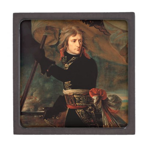 Napoleon Bonaparte at Bridge in Battle of Arcole Gift Box