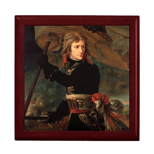 Napoleon Bonaparte at Bridge in Battle of Arcole Gift Box
