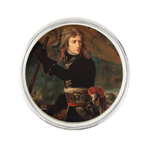 Napoleon Bonaparte at Bridge in Battle of Arcole Lapel Pin