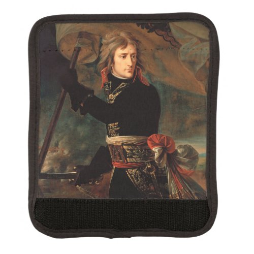 Napoleon Bonaparte at Bridge in Battle of Arcole Luggage Handle Wrap
