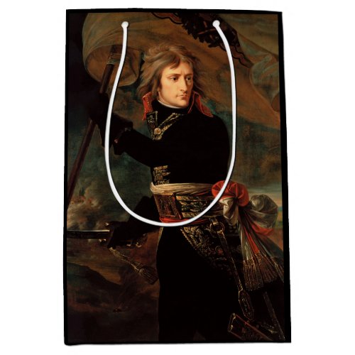 Napoleon Bonaparte at Bridge in Battle of Arcole Medium Gift Bag