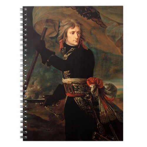 Napoleon Bonaparte at Bridge in Battle of Arcole Notebook