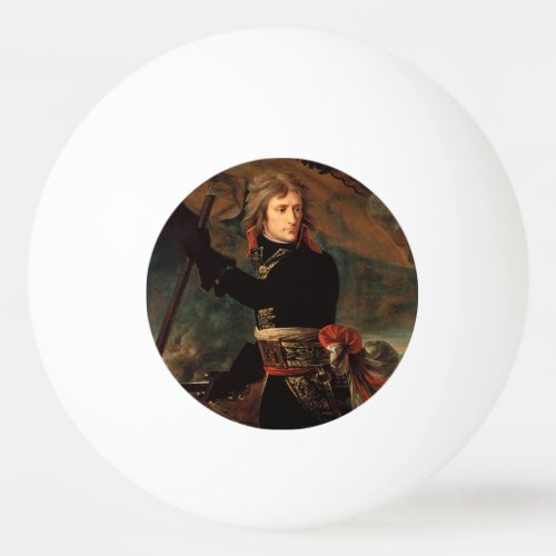 Napoleon Bonaparte at Bridge in Battle of Arcole Ping Pong Ball