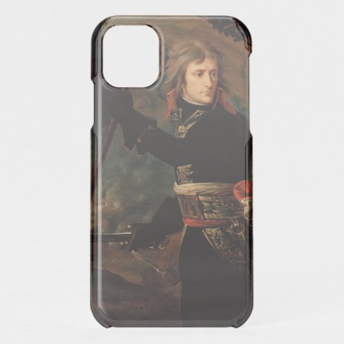 Napoleon Bonaparte at Bridge in Battle of Arcole iPhone 11 Case
